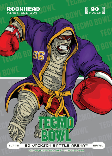 Brawl Tecmo Bowl Logofoil