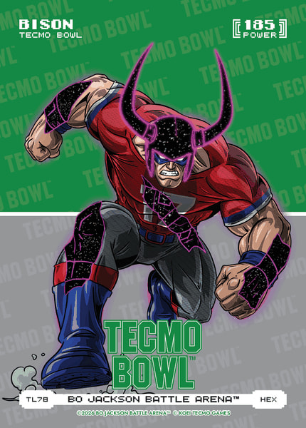 Hex Tecmo Bowl Logofoil