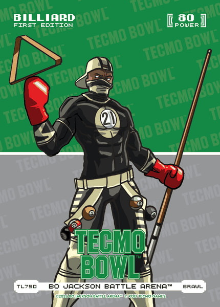 Brawl Tecmo Bowl Logofoil