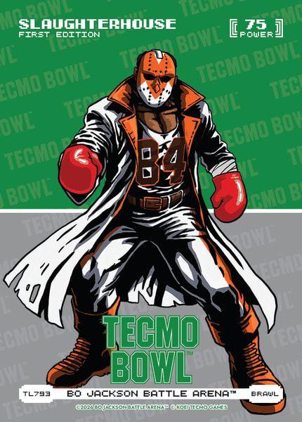 Brawl Tecmo Bowl Logofoil