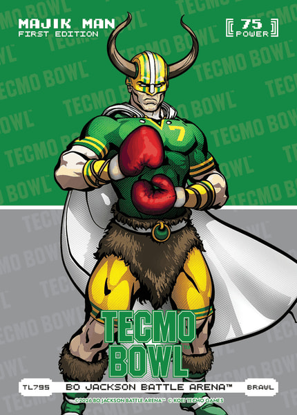 Brawl Tecmo Bowl Logofoil