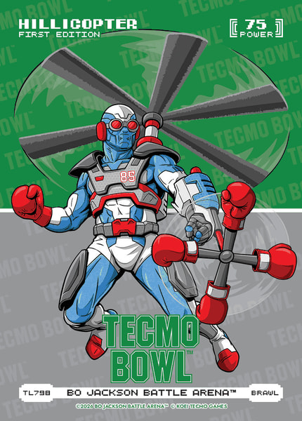 Brawl Tecmo Bowl Logofoil