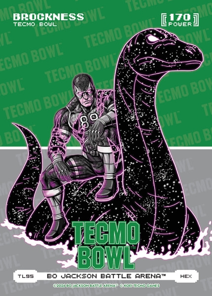 Hex Tecmo Bowl Logofoil