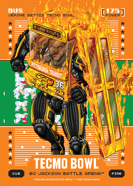 Fire Orange Battlefoil