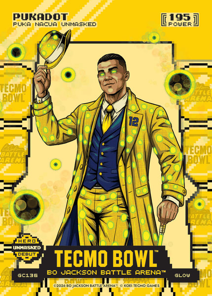Glow Gold Coin Flip Battlefoil