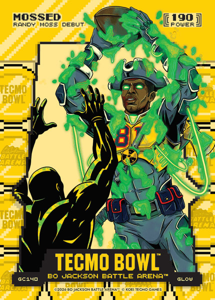 Glow Gold Coin Flip Battlefoil