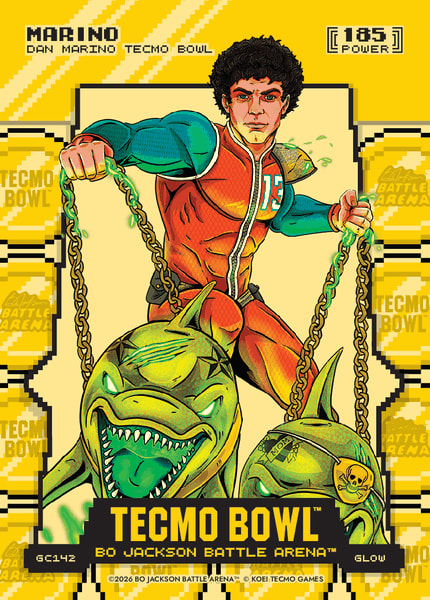 Glow Gold Coin Flip Battlefoil