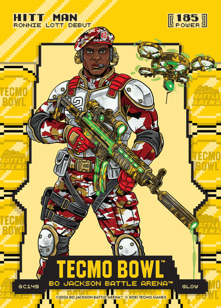 Glow Gold Coin Flip Battlefoil