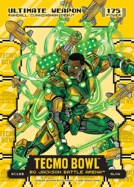 Glow Gold Coin Flip Battlefoil