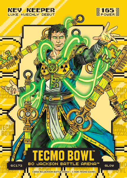 Glow Gold Coin Flip Battlefoil