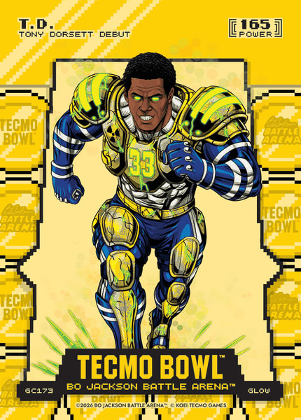 Glow Gold Coin Flip Battlefoil