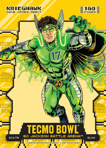 Glow Gold Coin Flip Battlefoil