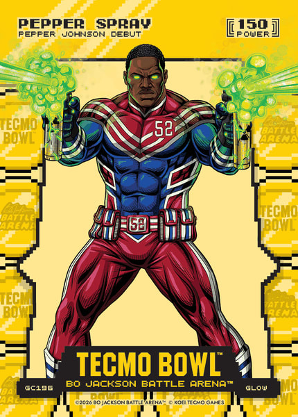 Glow Gold Coin Flip Battlefoil