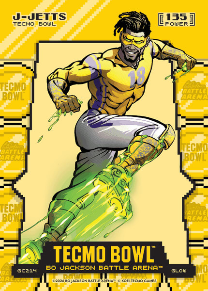 Glow Gold Coin Flip Battlefoil