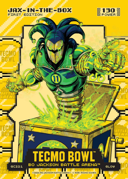 Glow Gold Coin Flip Battlefoil