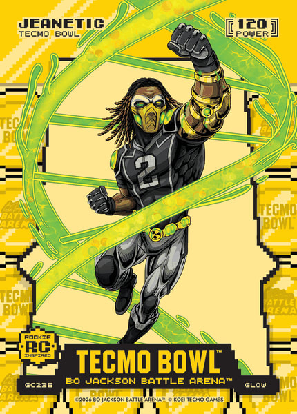 Glow Gold Coin Flip Battlefoil