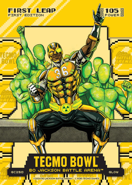 Glow Gold Coin Flip Battlefoil