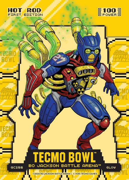 Glow Gold Coin Flip Battlefoil