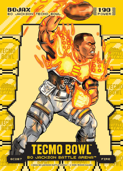 Fire Gold Coin Flip Battlefoil