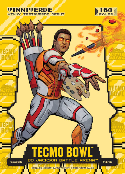 Fire Gold Coin Flip Battlefoil
