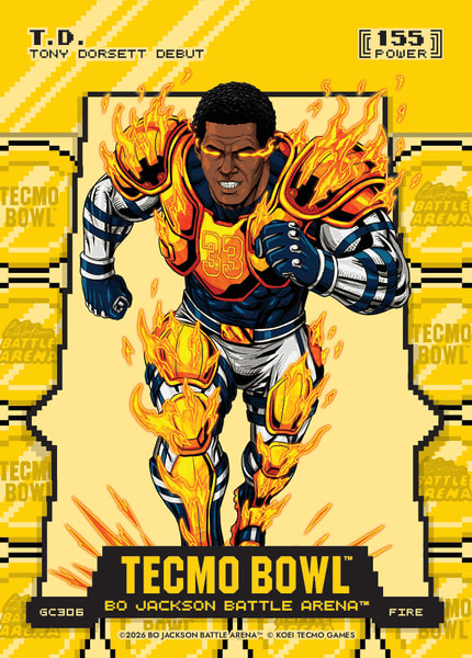 Fire Gold Coin Flip Battlefoil