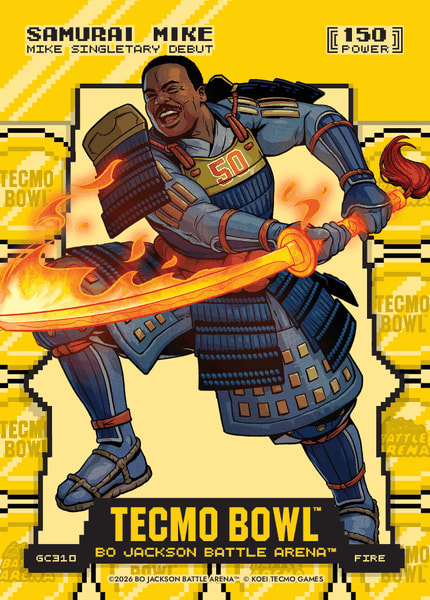 Fire Gold Coin Flip Battlefoil