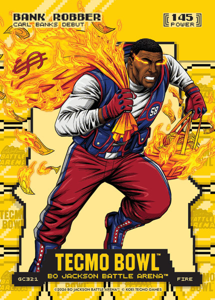 Fire Gold Coin Flip Battlefoil