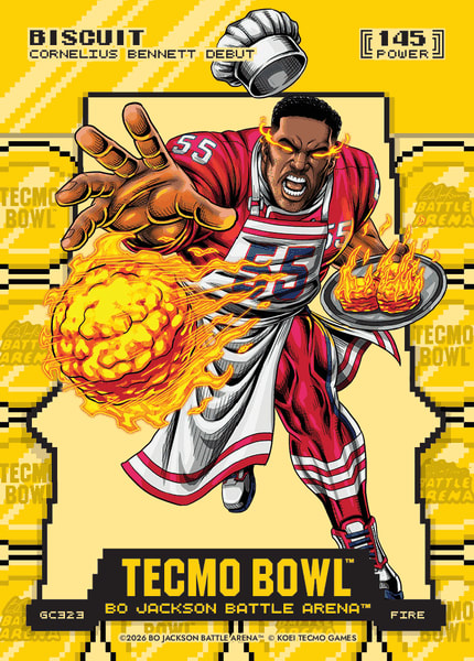 Fire Gold Coin Flip Battlefoil