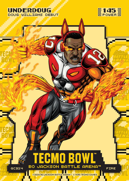 Fire Gold Coin Flip Battlefoil