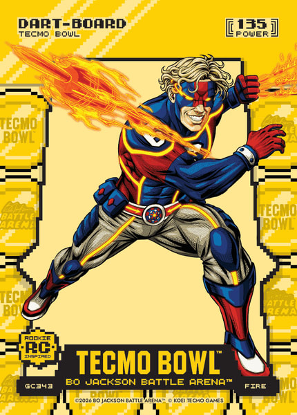 Fire Gold Coin Flip Battlefoil