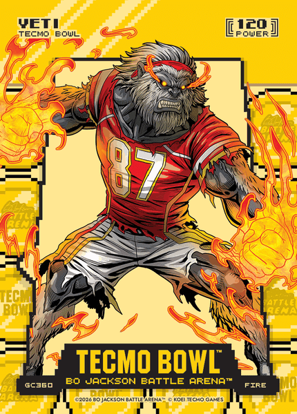 Fire Gold Coin Flip Battlefoil