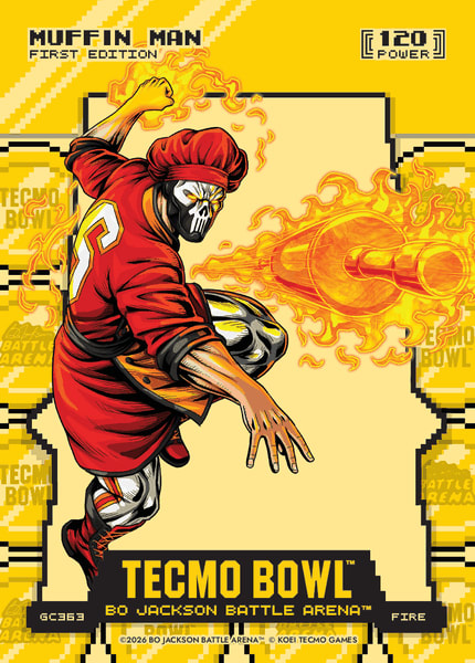 Fire Gold Coin Flip Battlefoil