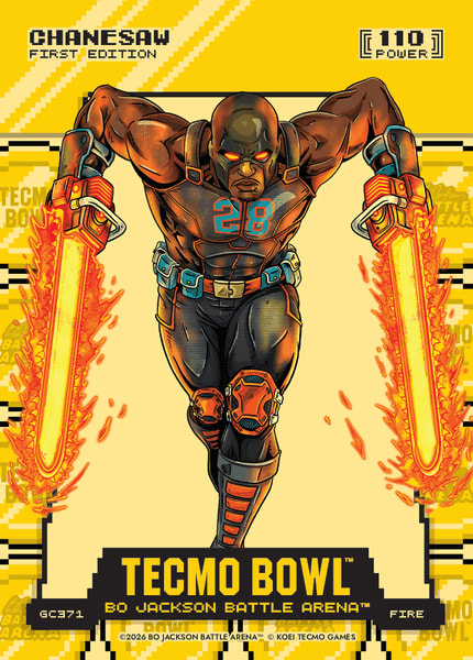 Fire Gold Coin Flip Battlefoil