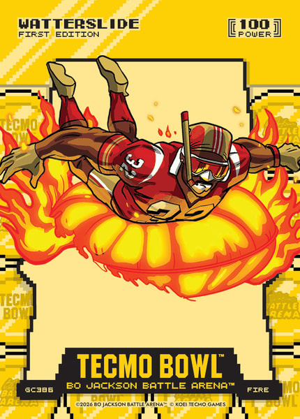 Fire Gold Coin Flip Battlefoil