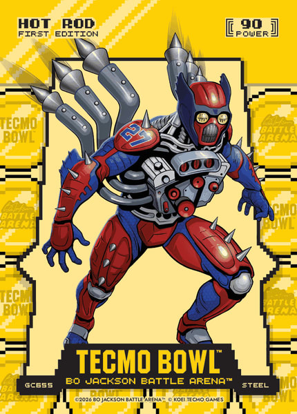Steel Gold Coin Flip Battlefoil
