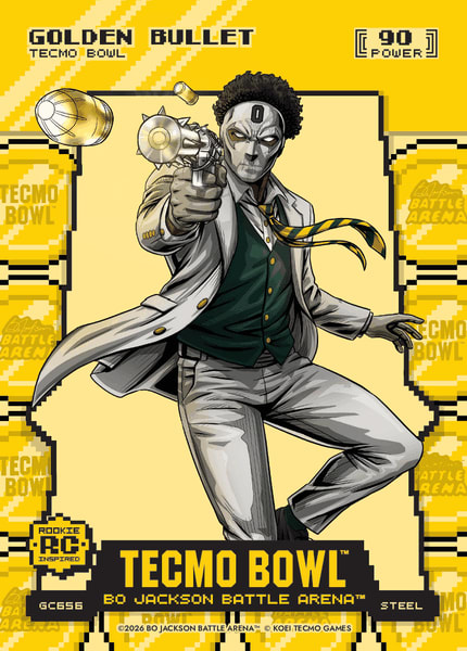 Steel Gold Coin Flip Battlefoil
