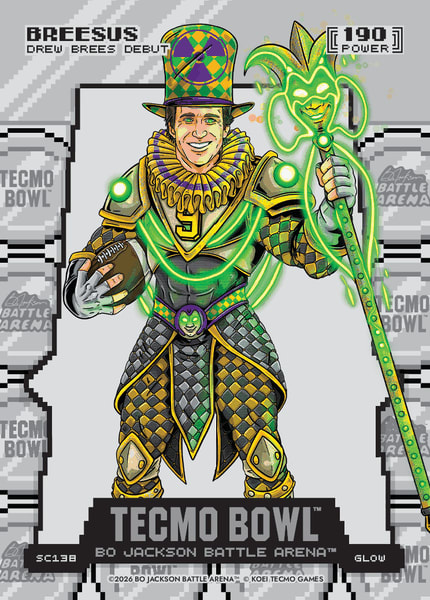 Glow Silver Coin Flip Battlefoil