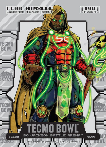 Glow Silver Coin Flip Battlefoil