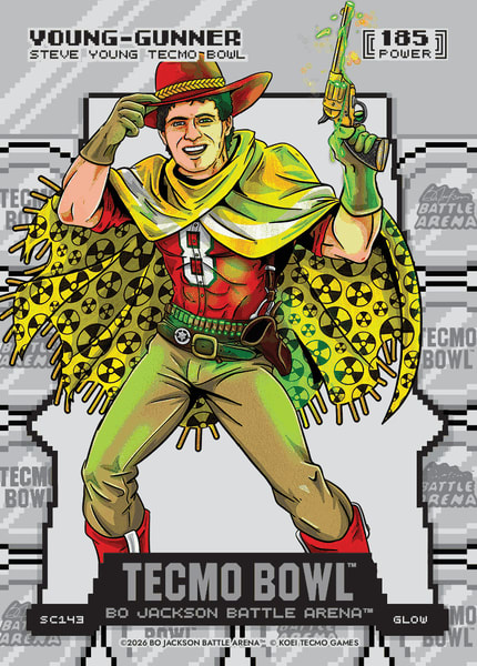 Glow Silver Coin Flip Battlefoil