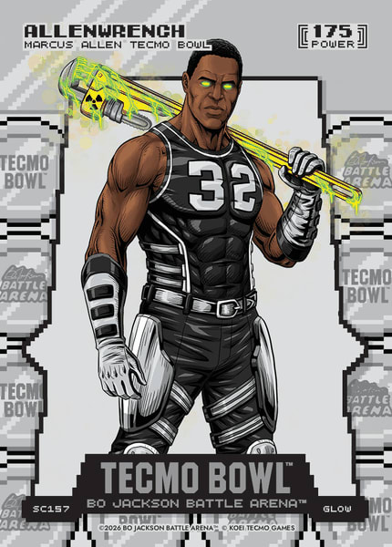 Glow Silver Coin Flip Battlefoil
