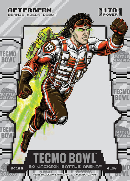 Glow Silver Coin Flip Battlefoil