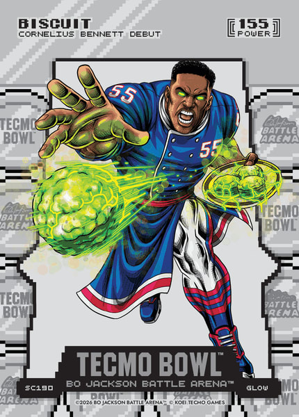 Glow Silver Coin Flip Battlefoil