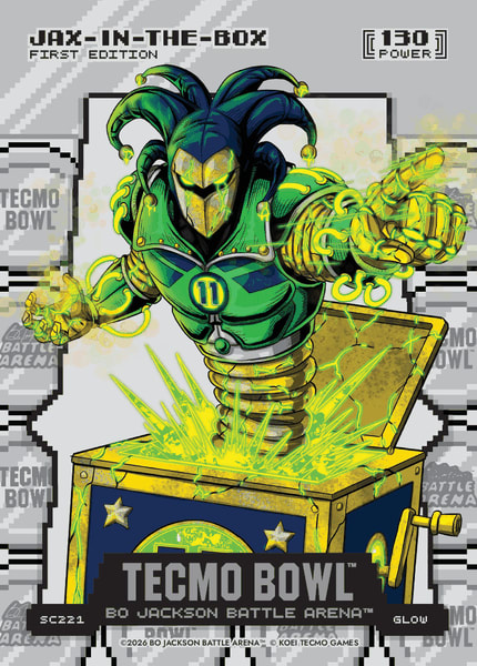 Glow Silver Coin Flip Battlefoil