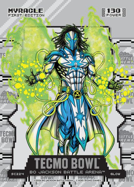Glow Silver Coin Flip Battlefoil