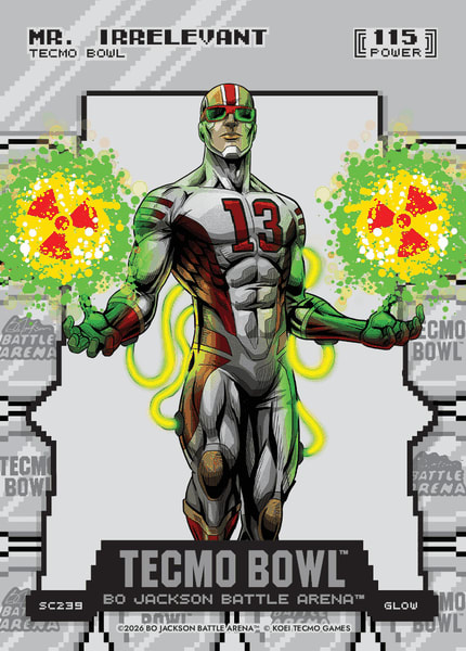 Glow Silver Coin Flip Battlefoil