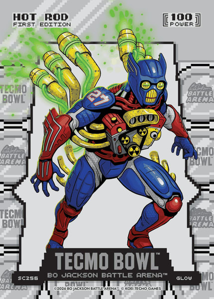 Glow Silver Coin Flip Battlefoil