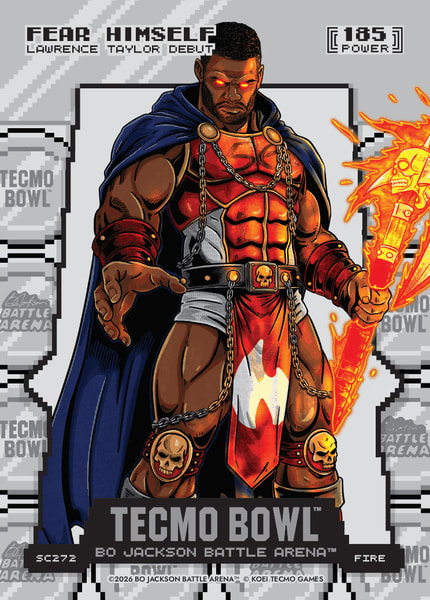 Fire Silver Coin Flip Battlefoil