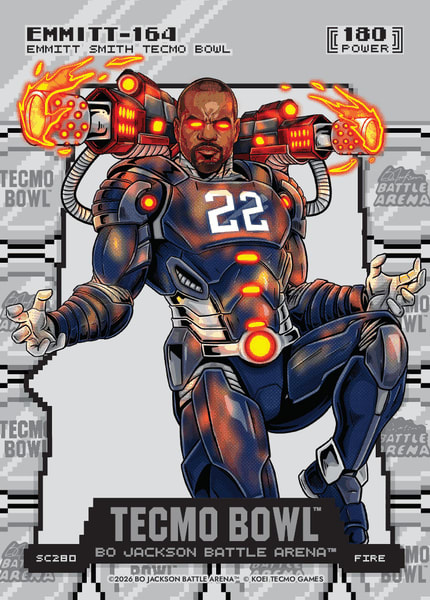 Fire Silver Coin Flip Battlefoil
