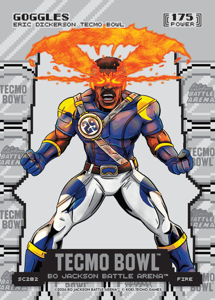 Fire Silver Coin Flip Battlefoil