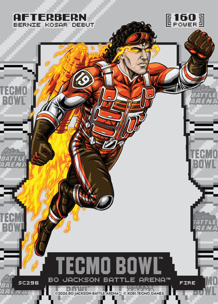 Fire Silver Coin Flip Battlefoil